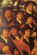 JACOBSZ, Dirck Group Portrait of the Arquebusiers of Amsterdam oil painting artist